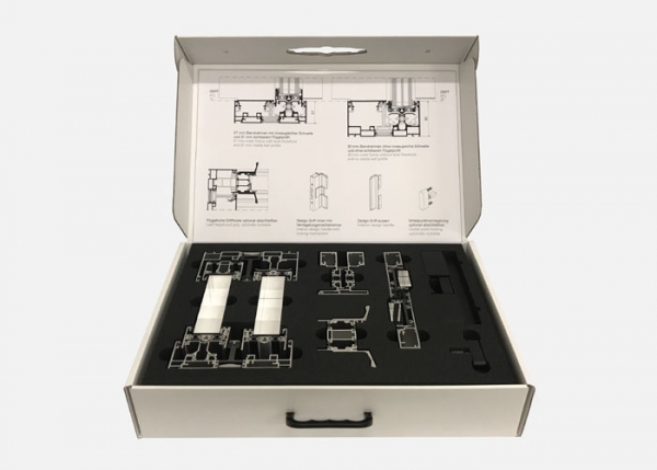 Schüco Musterkoffer ASE 67 PD